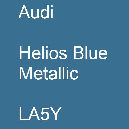 Audi, Helios Blue Metallic, LA5Y.